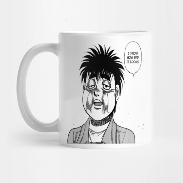 Hajime no Ippo - Ippo Makunouchi with Funny Injured Face by BadassManga